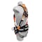 Frontline Combat Reflective Harness, M/L, 310 lbs, Trauma Straps Chest/ Tongue Leg Straps, Side D-Ring 100RCTB-ML - alternate 8